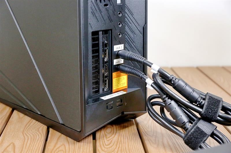 ROG 光刃G21CX主機詳細圖解評測 PC電源的獨特設計與性能解析